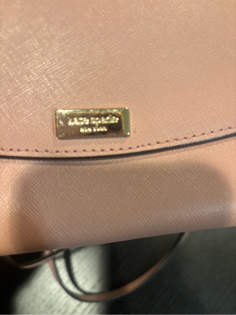 kate spade blush pink saffiano crossbody large wallet - Picture 11 of 11